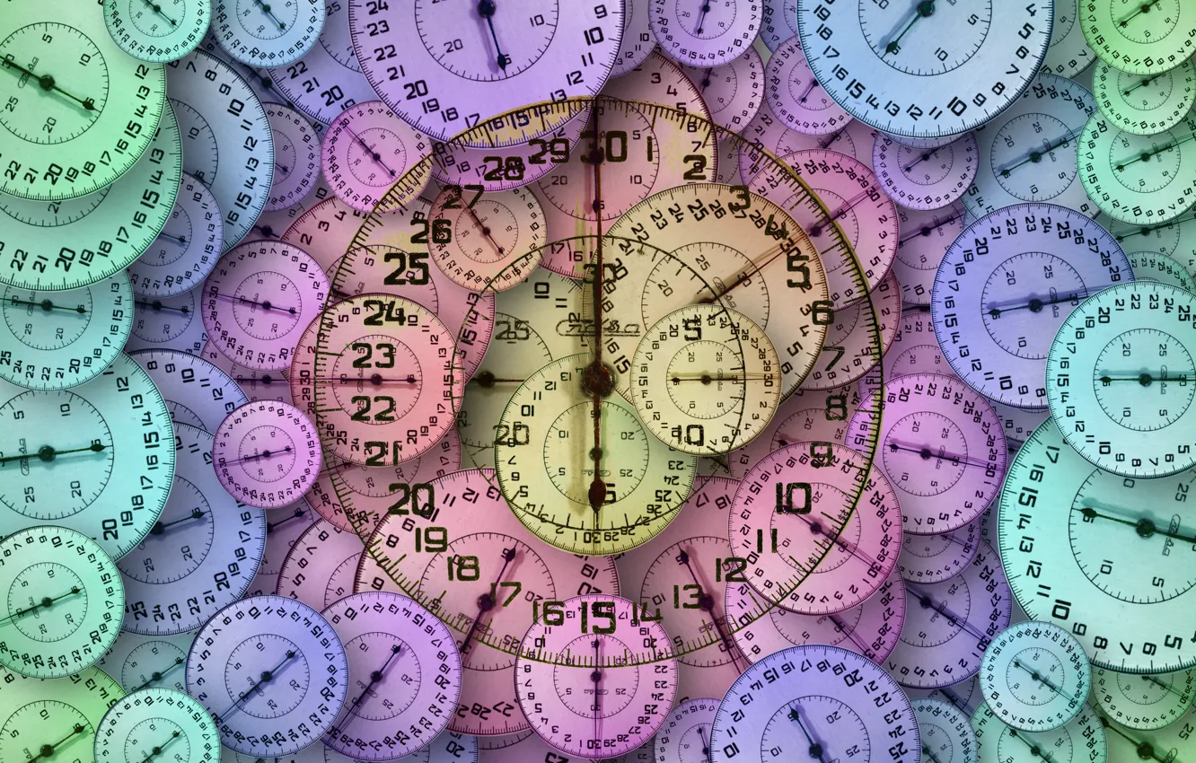 Photo wallpaper time, arrows, dial, stopwatch