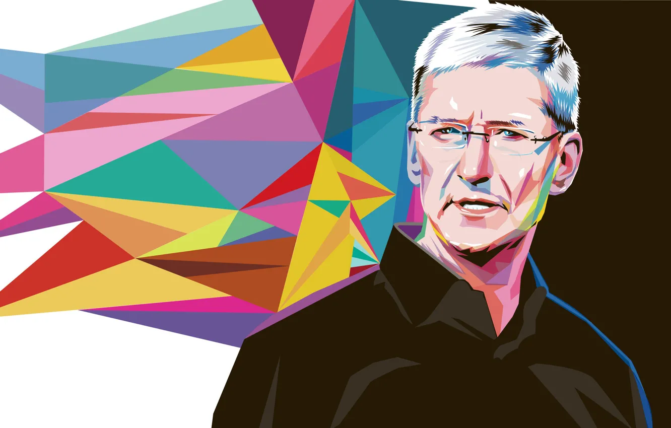 Photo wallpaper the fitness enthusiast, Timothy Donald Cook, CEO Apple, Apple CEO, Timothy Donald Cook
