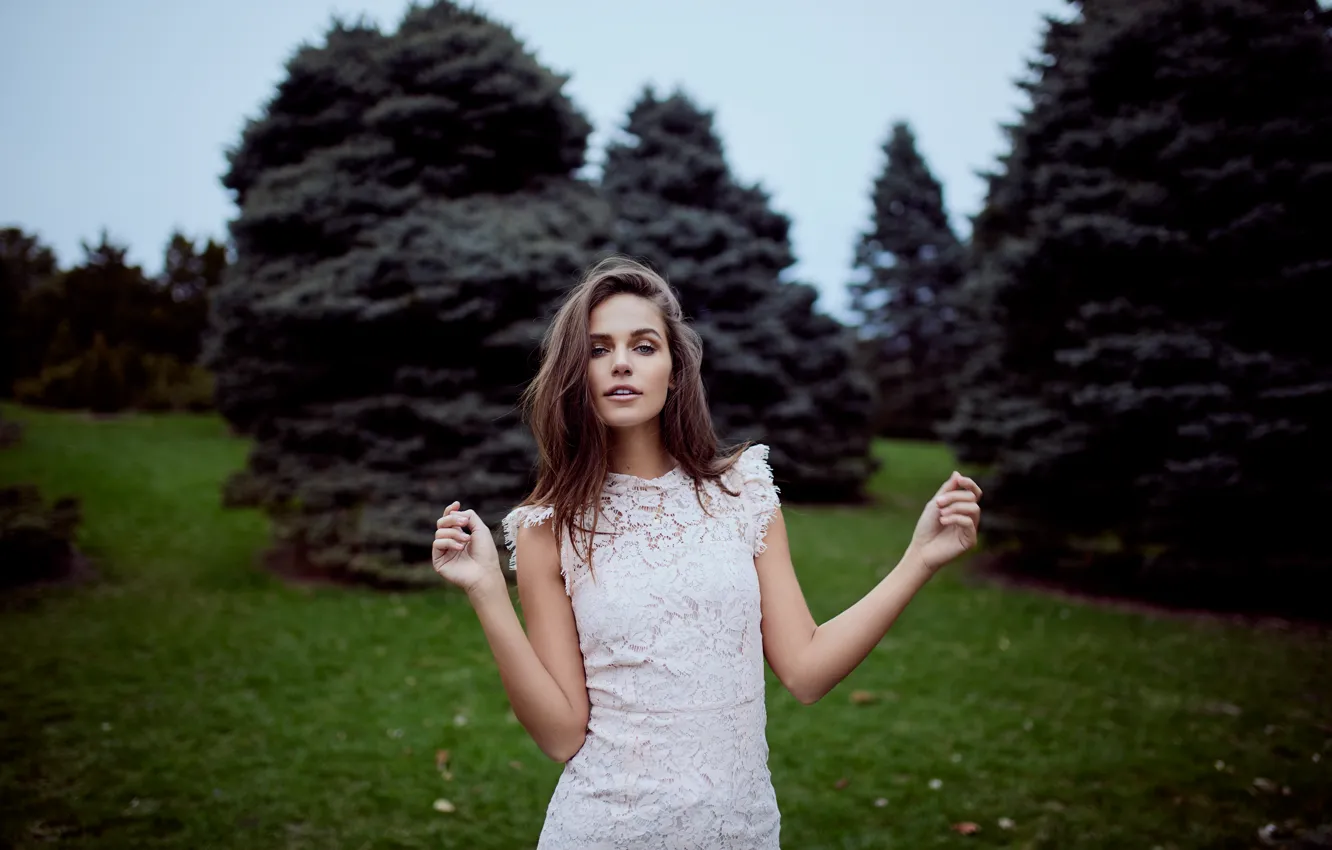 Photo wallpaper look, face, background, model, dress, cutie, Zorana