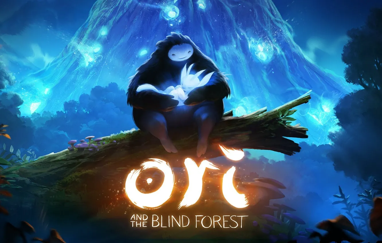 Photo wallpaper Art, Game, Ori And The Blind Forrest, Ori