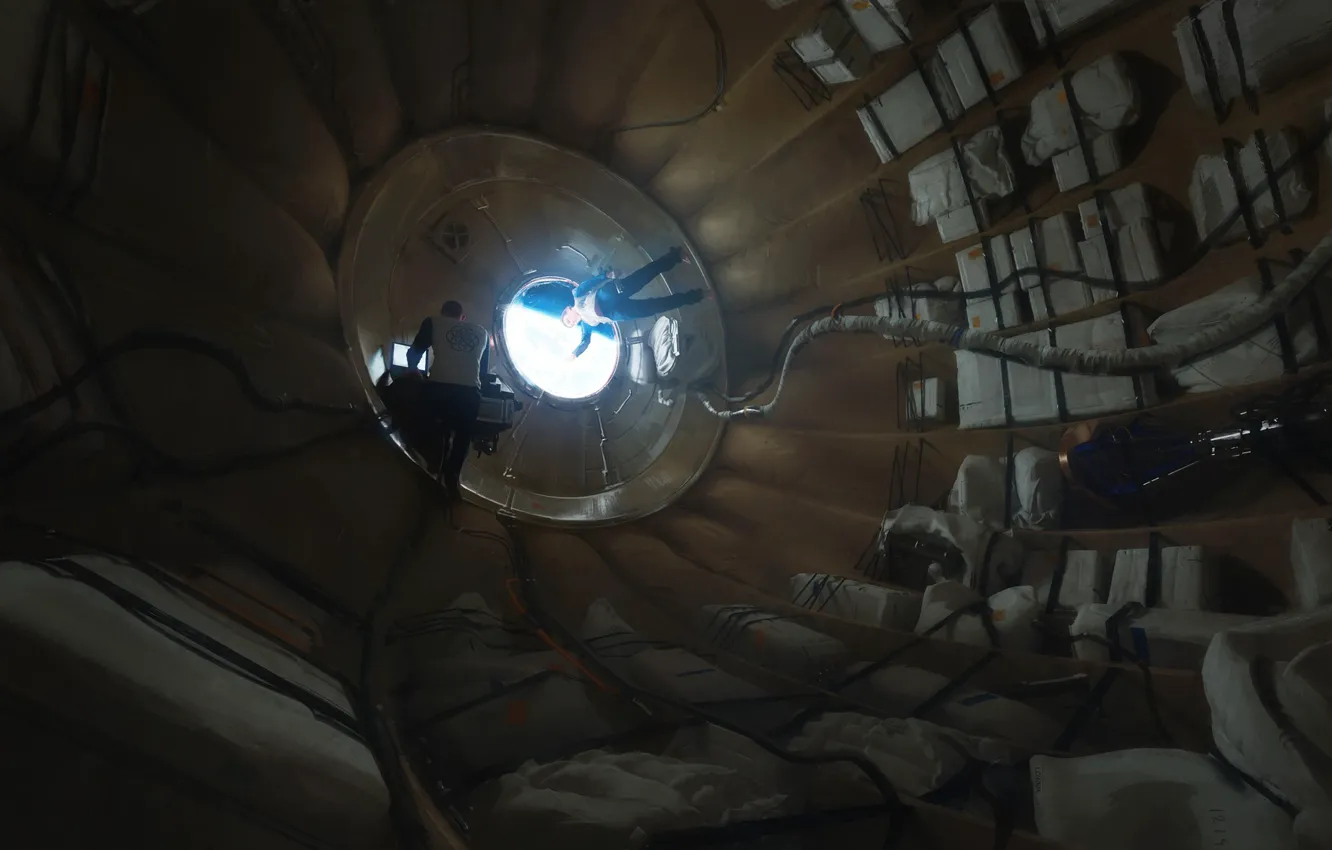 Photo wallpaper the room, communication, Beyond Human, Arrival at Luhman WISE-1B