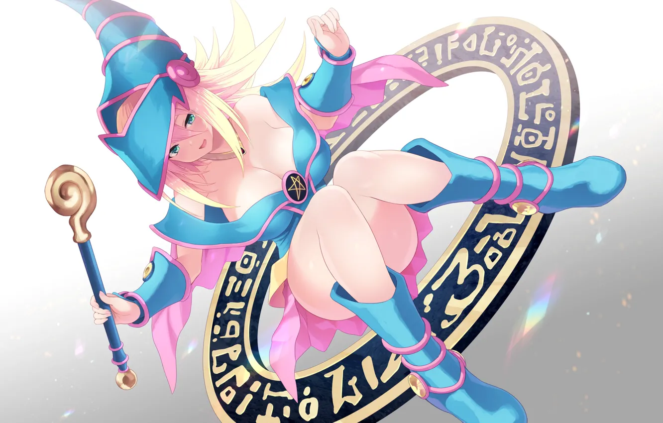 Photo wallpaper cait, Yu-Gi-Oh, Dark Magician Girl