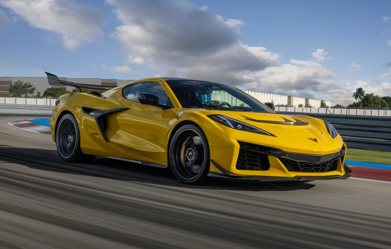 Photo wallpaper Corvette, Chevrolet, ZR1, Coupe, Package, ztk