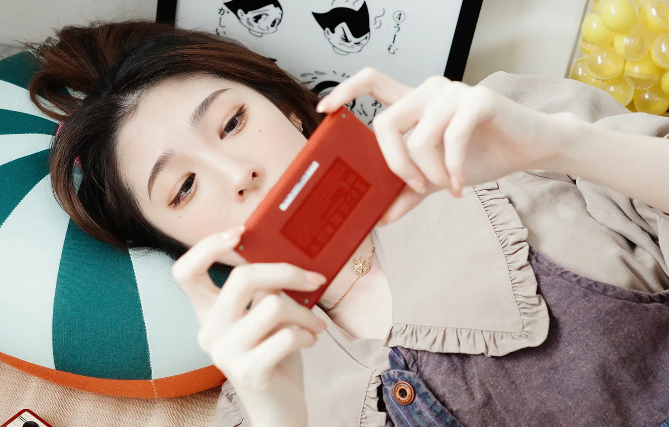 Photo wallpaper girl, sexy, asian