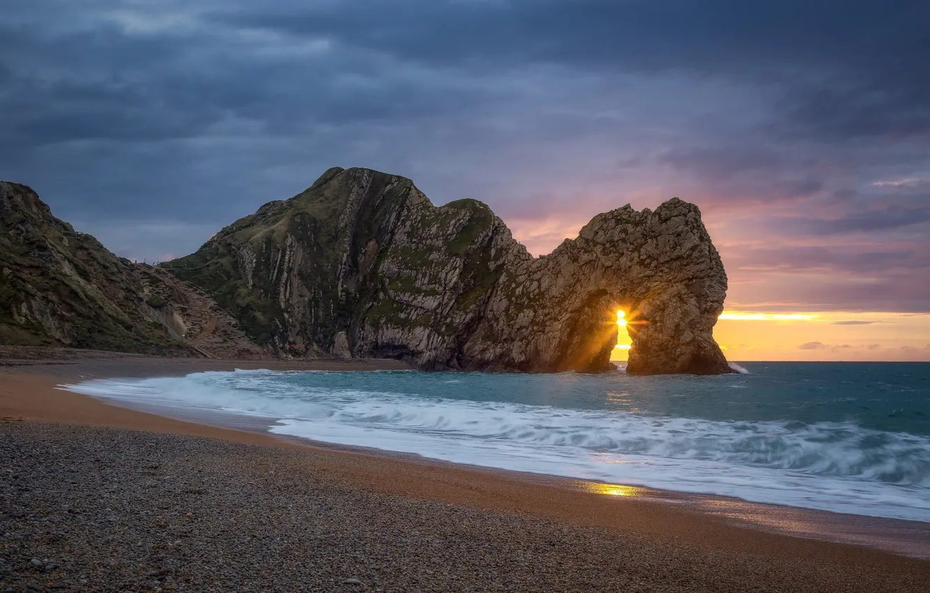 Photo wallpaper the sky, landscape, mountains, nature