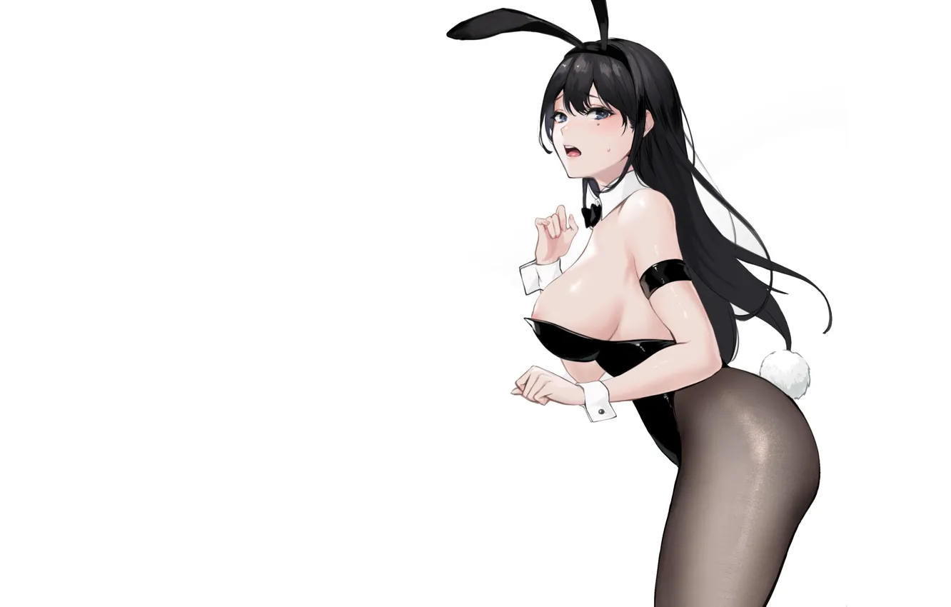 Photo wallpaper girl, ass, Sexy, boobs, anime, butt, bunny, bunny girl