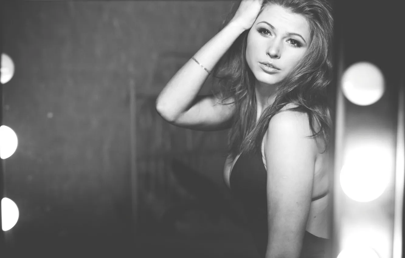 Photo wallpaper girl, face, girl, woman, Yuliya Topol'nitskiy