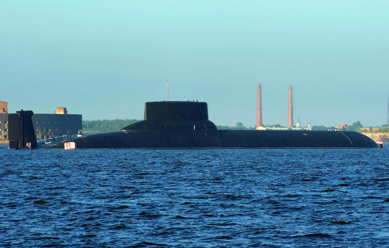 Photo wallpaper submarine, the project 941, Dmitry Donskoy
