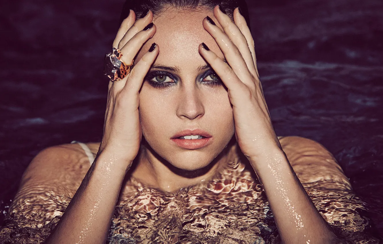 Photo wallpaper look, actress, Felicity Jones