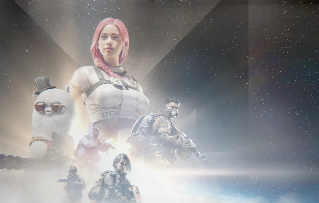 Photo wallpaper games, Weapons, Characters