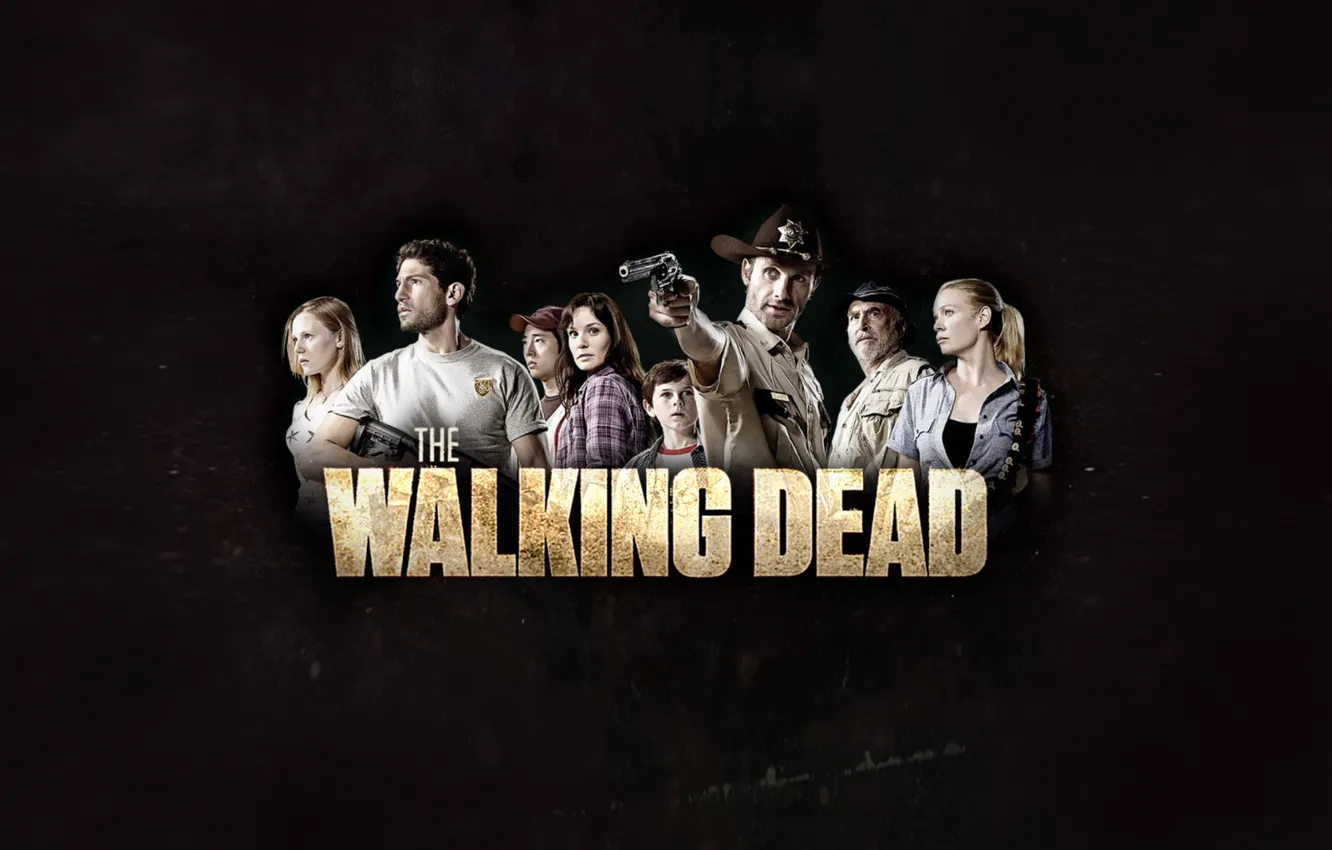 Photo wallpaper background, the inscription, zombies, zombie, the series, serial, Andrea, The Walking Dead