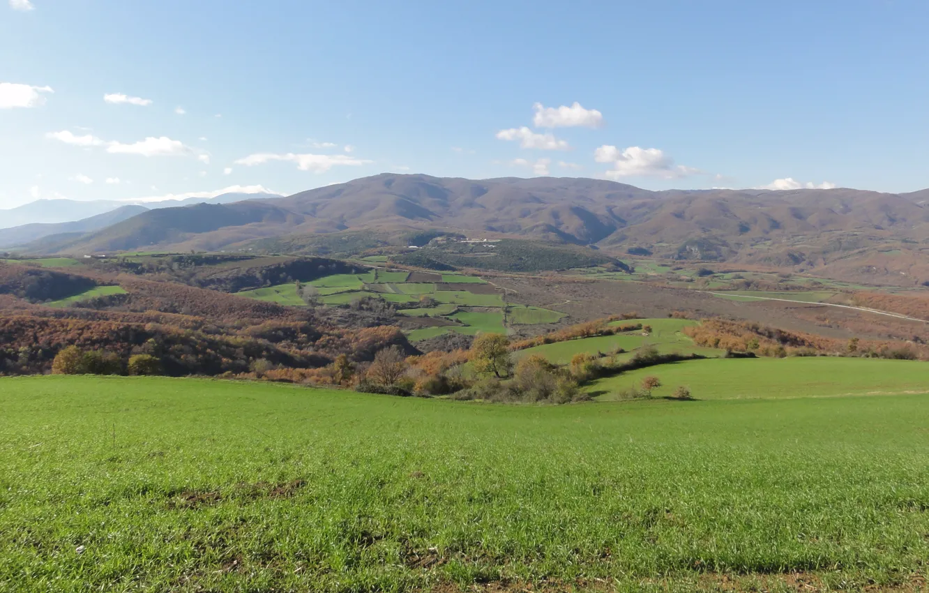 Photo wallpaper mountain, Greece, Pieria