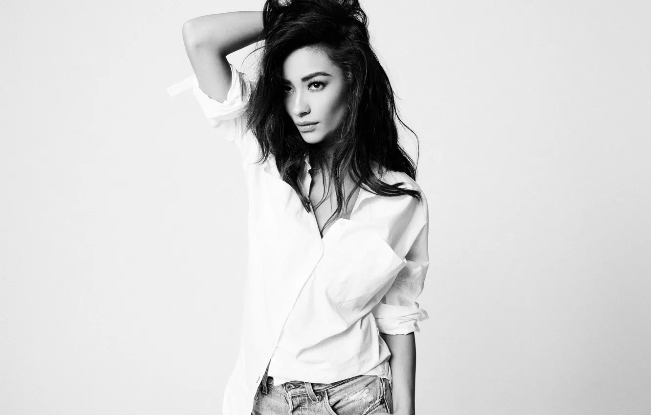 Photo wallpaper girl, actress, brunette, Shay Mitchell