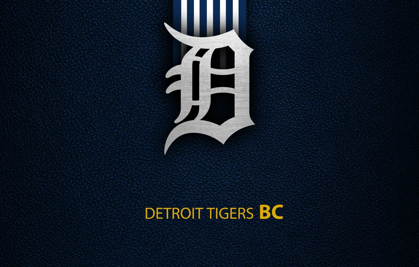 Photo wallpaper wallpaper, sport, logo, baseball, Detroit Tigers