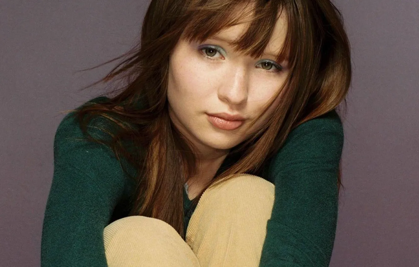 Photo wallpaper brunette, cute, actress, Emily Browning