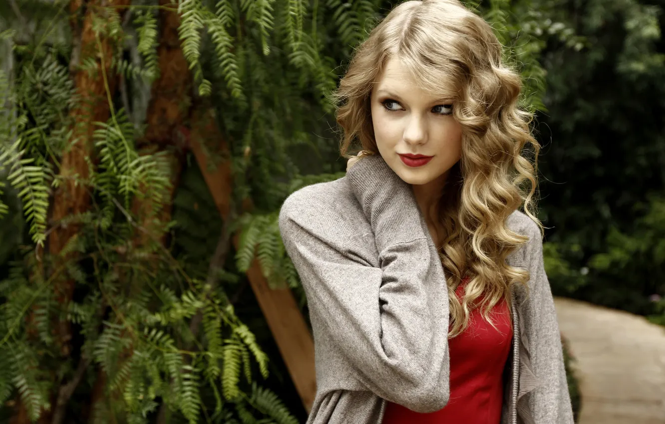 Photo wallpaper blonde, in red, taylor, swift, alison