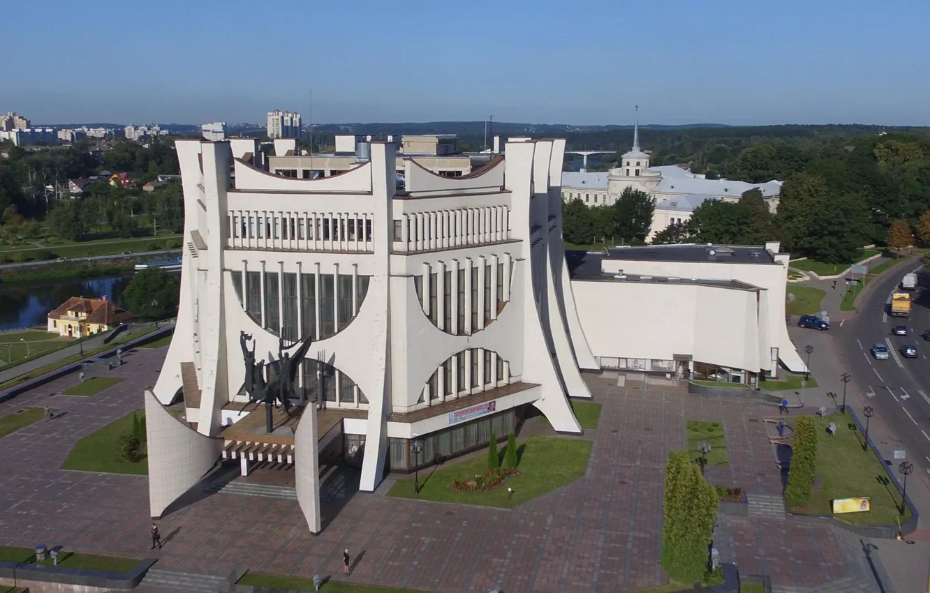 Photo wallpaper Belarus, Grodno, drummer