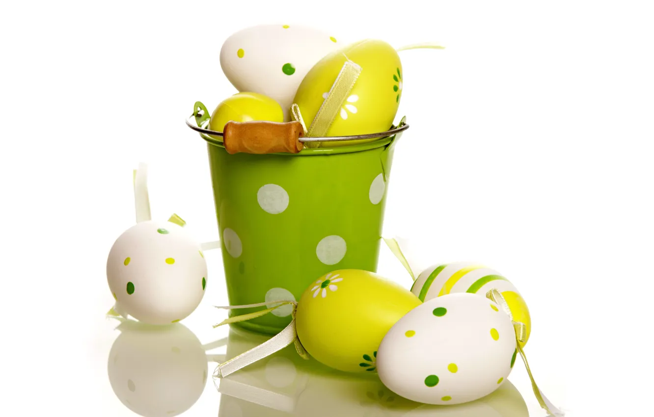 Photo wallpaper eggs, Easter, Easter, painted, eggs