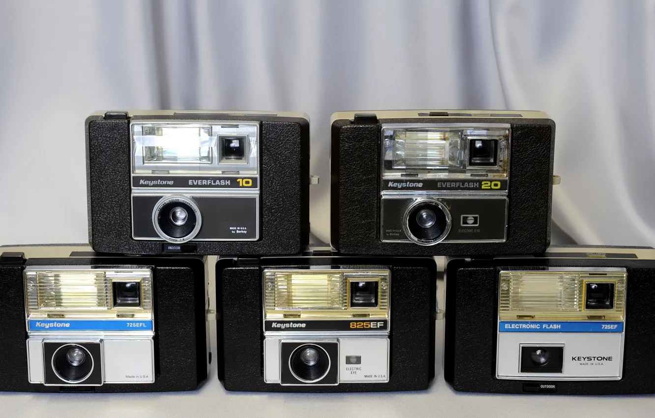 Photo wallpaper camera, Keystone N° 911, 083, 806, 805, 807