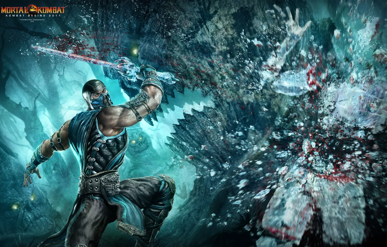 Photo wallpaper fight, fighter, Mortal Kombat