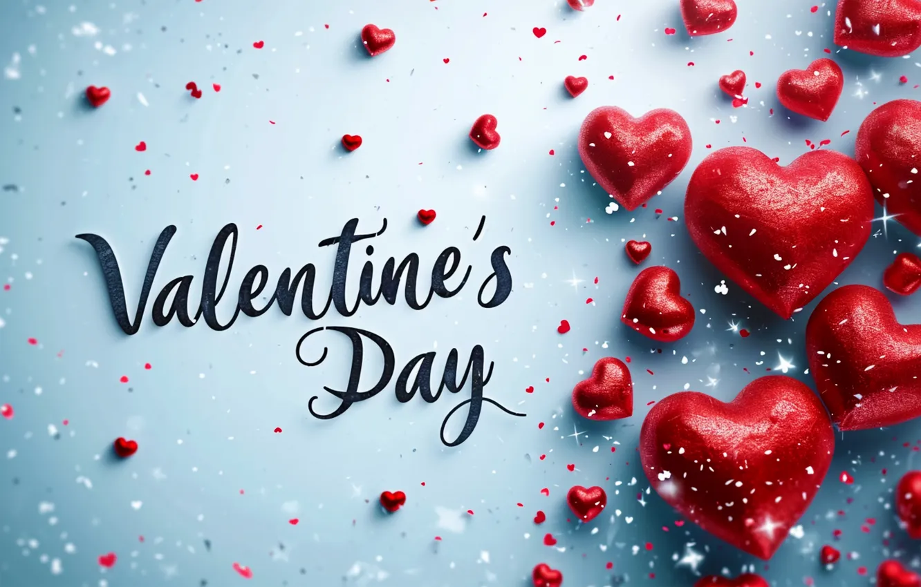 Photo wallpaper love, romance, heart, love, Valentine's day, romantic, hearts, 14 Feb