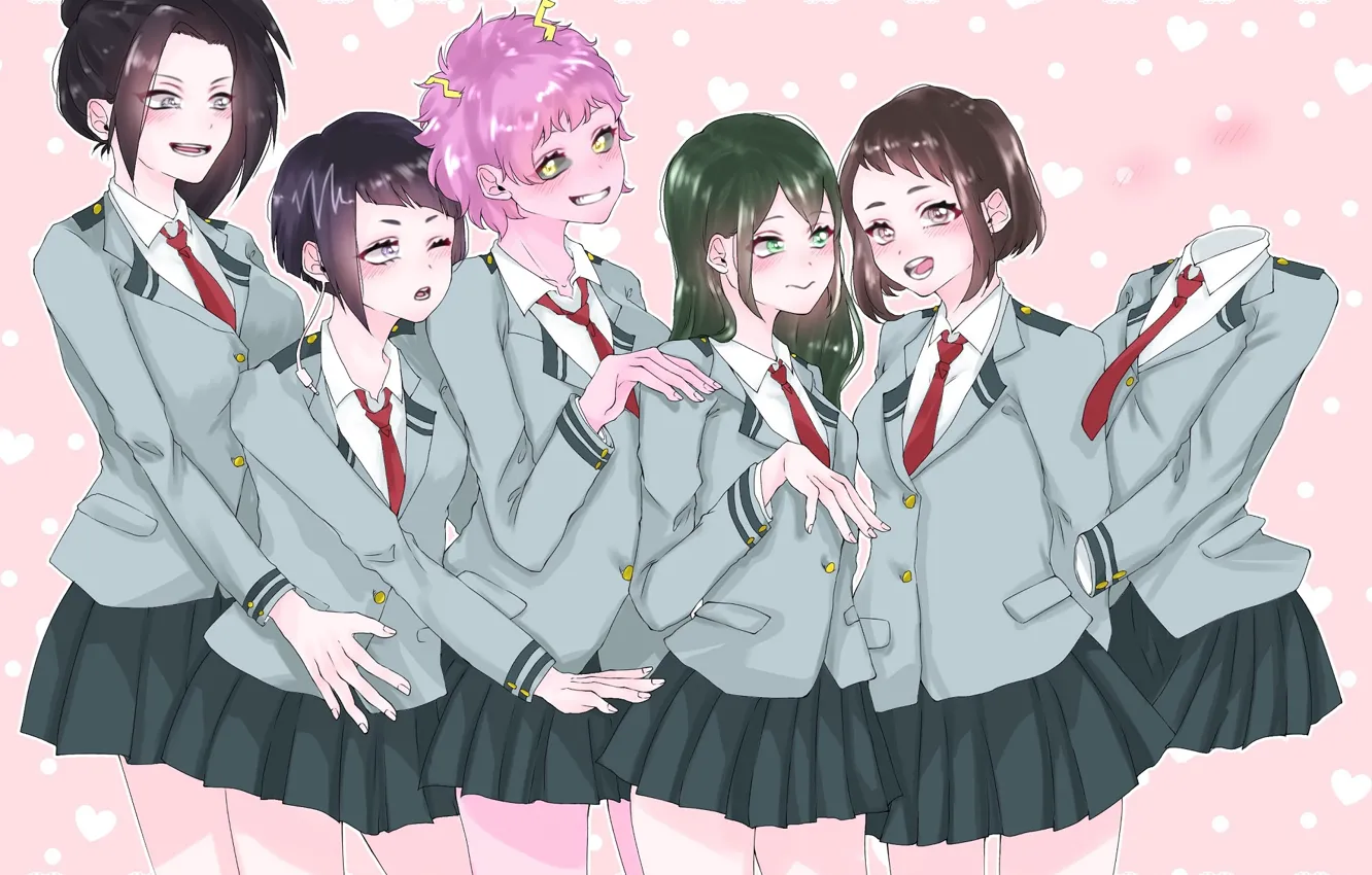 Photo wallpaper girl, Boku no Hero Academy, My hero Academy, My Hero Academia