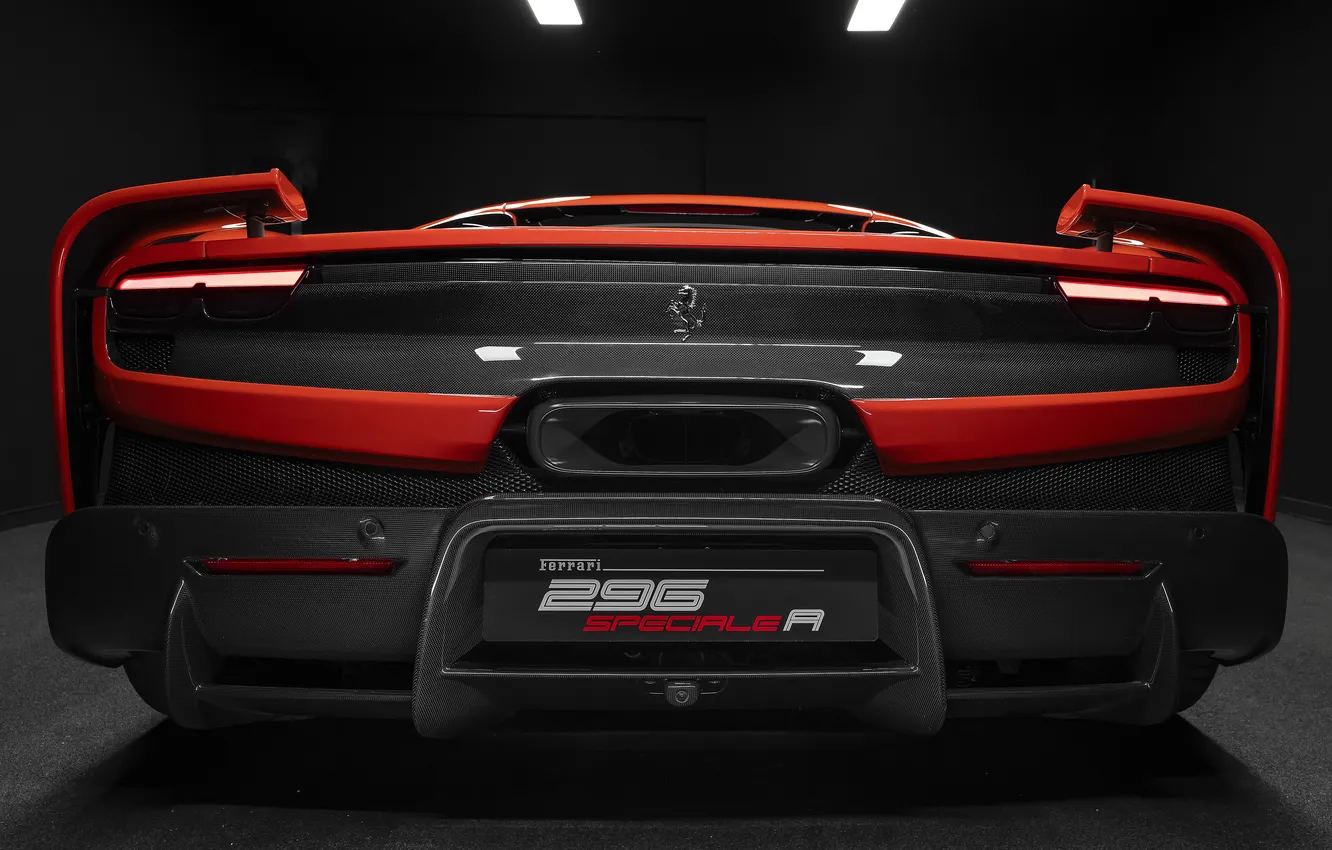 Photo wallpaper Ferrari, supercar, Supercar, Speciale A, 2025, Ferrari 296