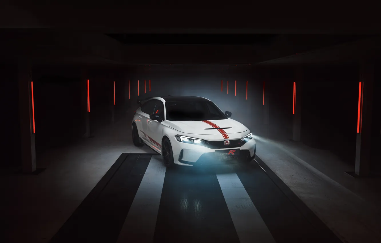 Photo wallpaper Sportcar, Honda, Civic, Honda Civic Type R, Honda, Type R, 2025, Ultimate Edition