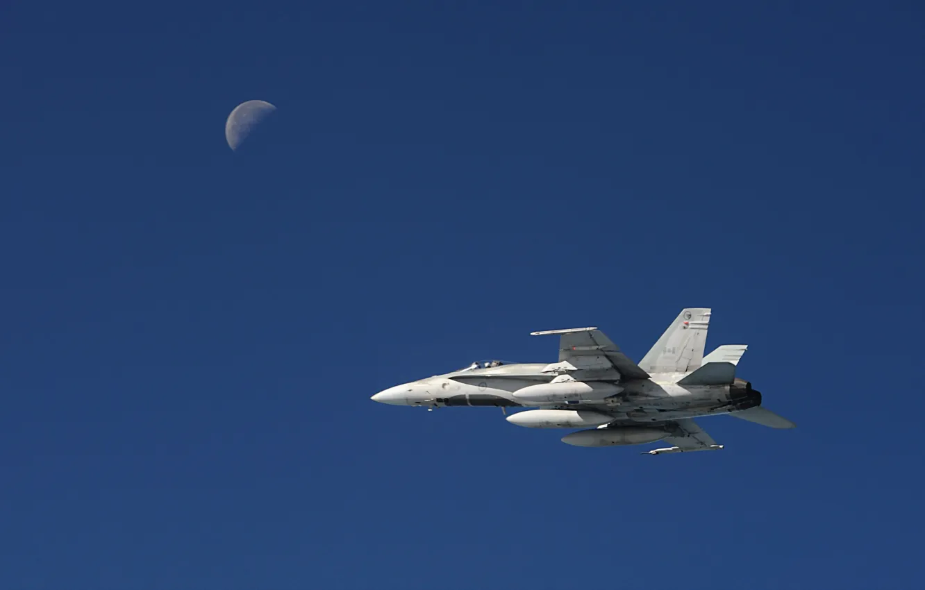 Photo wallpaper weapons, the plane, CF18