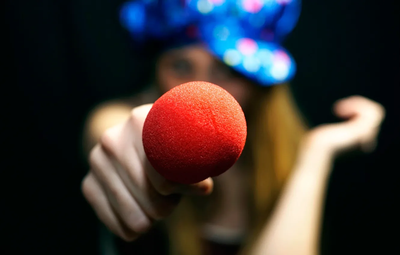 Photo wallpaper girl, hands, bokeh, I'll let you touch me