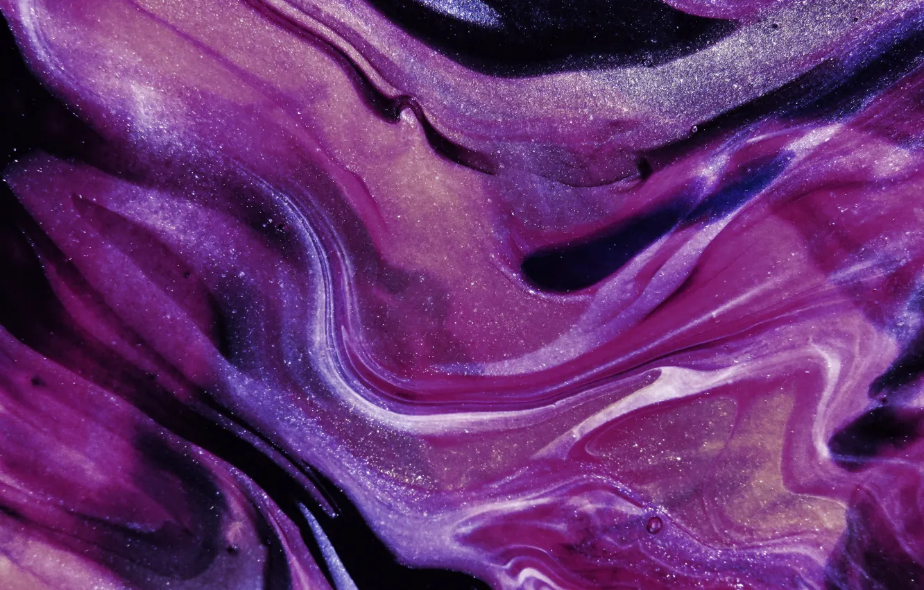 Photo wallpaper abstraction, Shine, abstraction, brilliance, Anni Roenkae, purple mass, purple mass