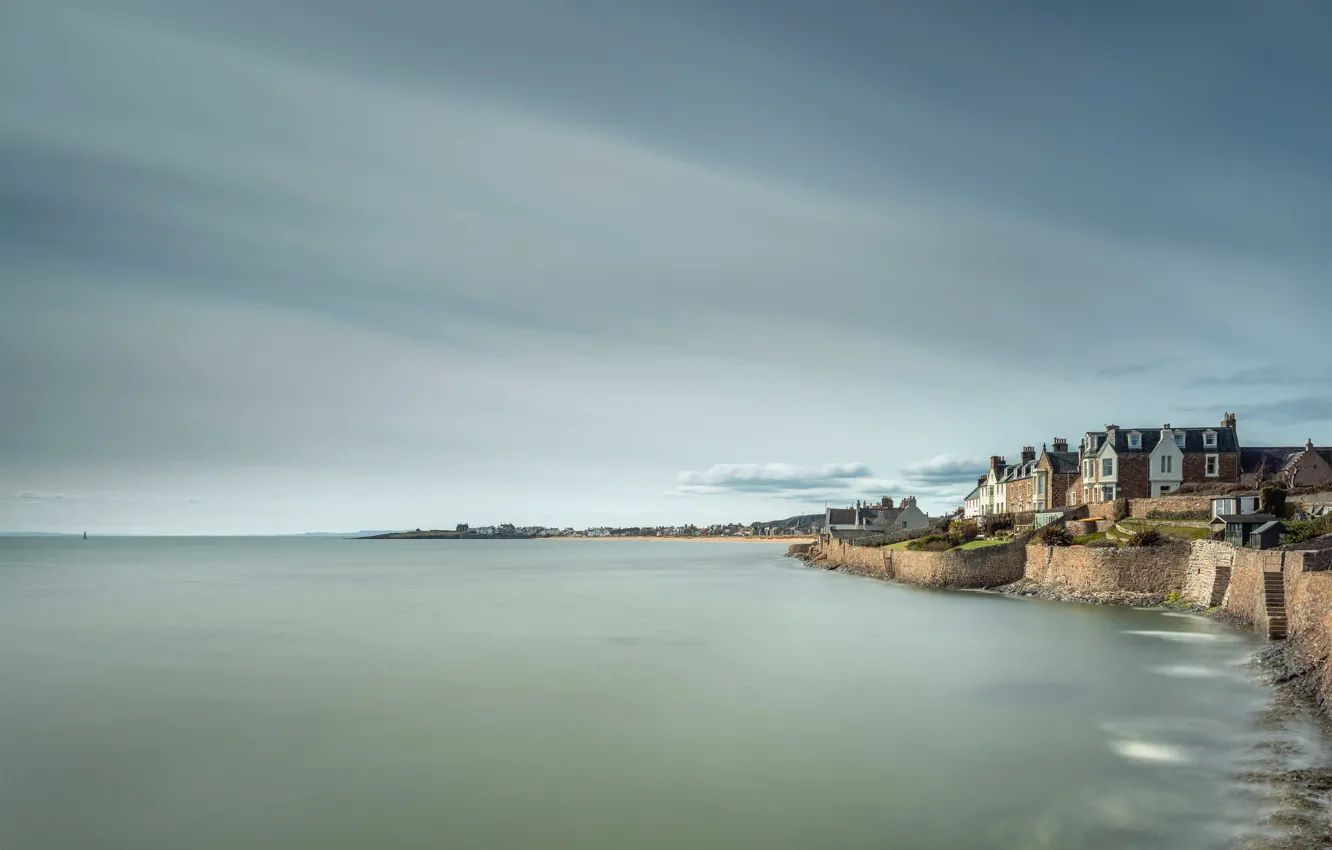 Photo wallpaper coast, Scotland, Elie
