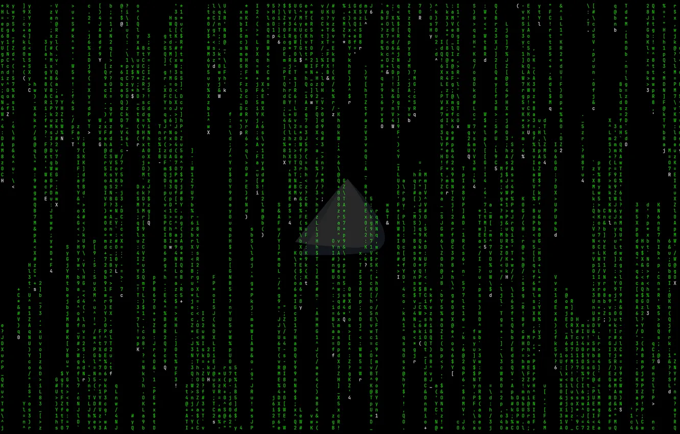 Photo wallpaper rain, The Matrix, code, endeavouros