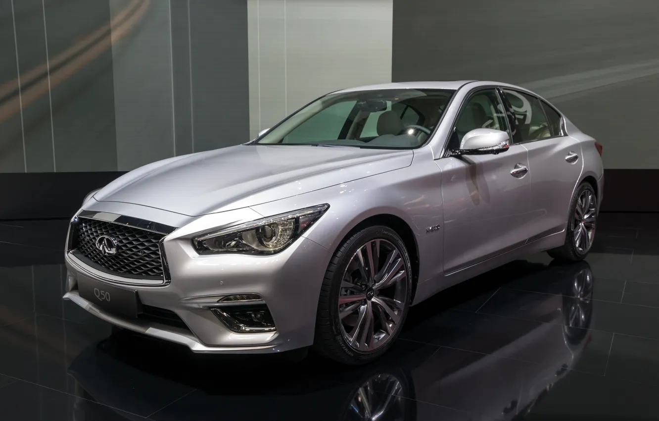 Photo wallpaper modern, model, innovation, motor-show, infiniti