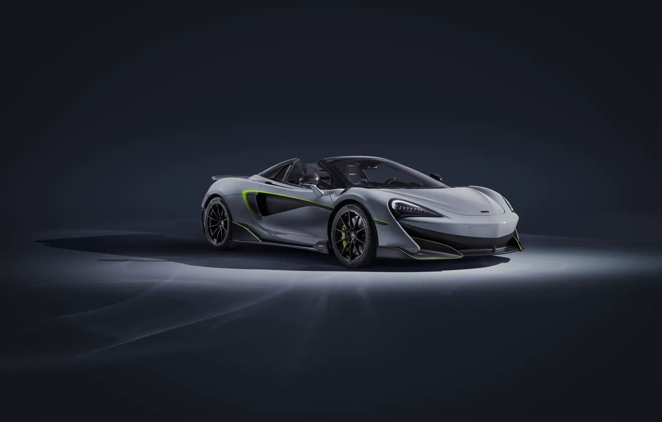 Photo wallpaper McLaren, supercar, Spider, MSO, 2019, 600LT
