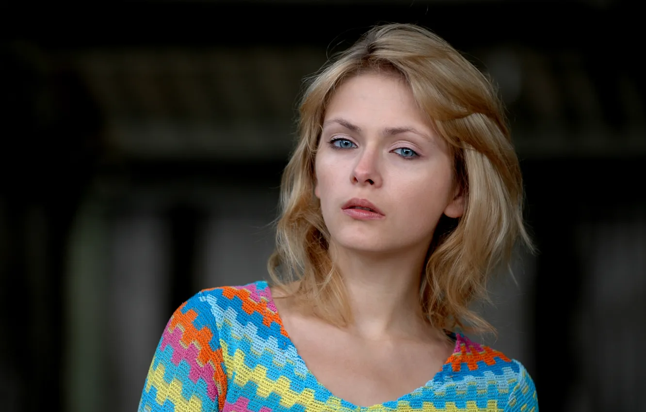 Photo wallpaper Kira, portrait, russian, beauty, girl