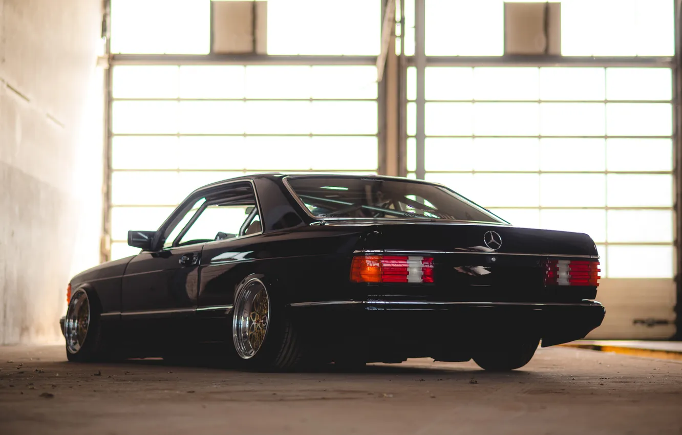 Photo wallpaper Coupe, w126, 560sec, facelift, c126