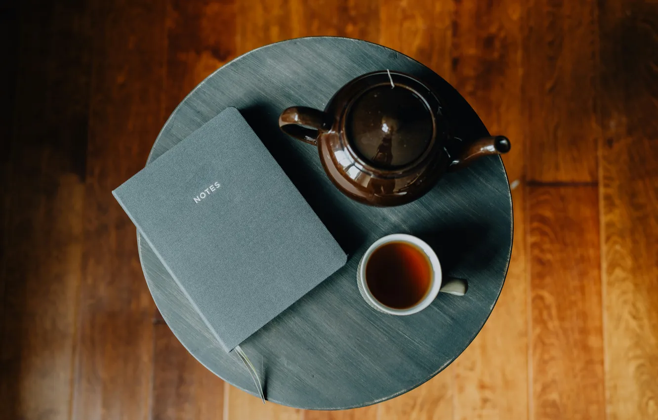 Photo wallpaper Background, still life, Tea, Tea, Kettle, Notes