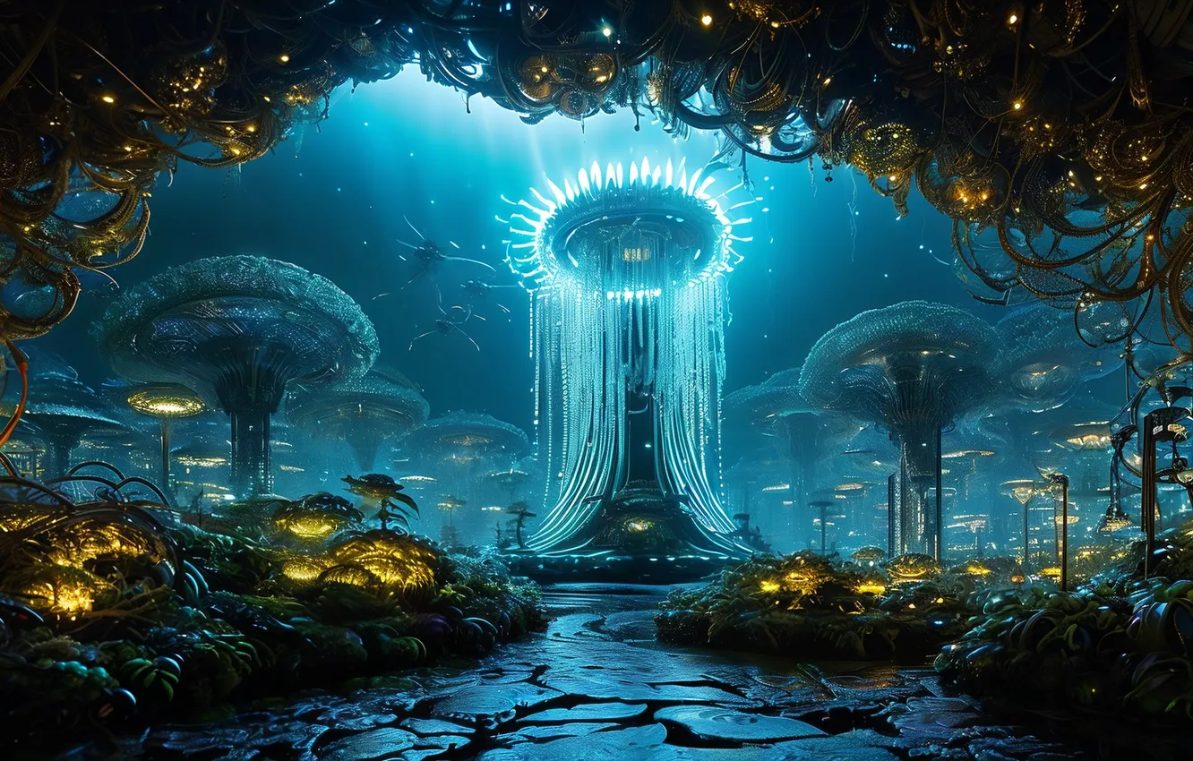 Photo wallpaper fiction, fantasy, another world