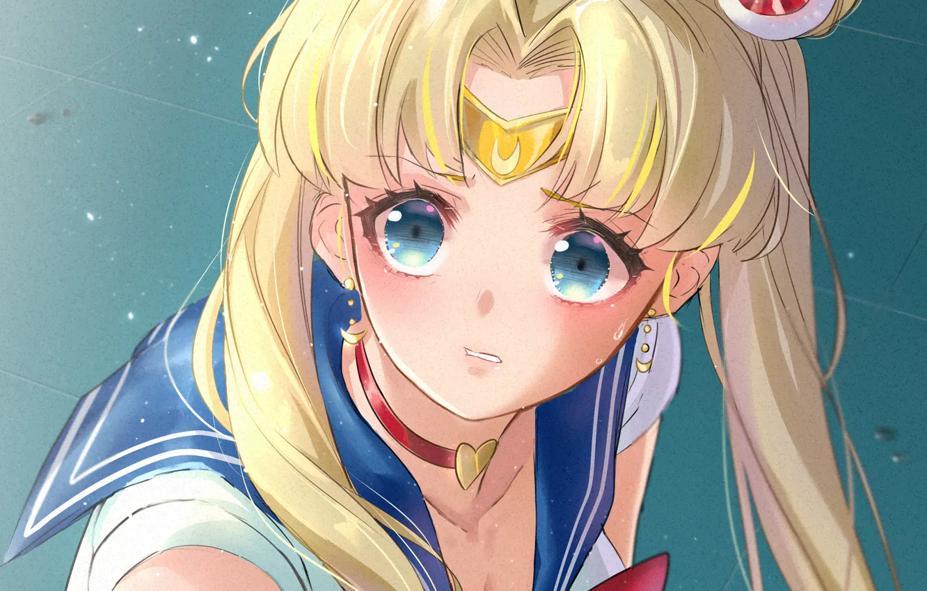 Photo wallpaper girl, Sailor Moon, Usagi Tsukino