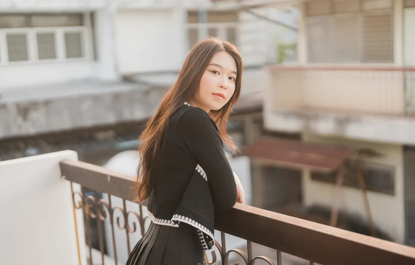 Photo wallpaper China, girl, sexy, girls, woman, model, asian, cute