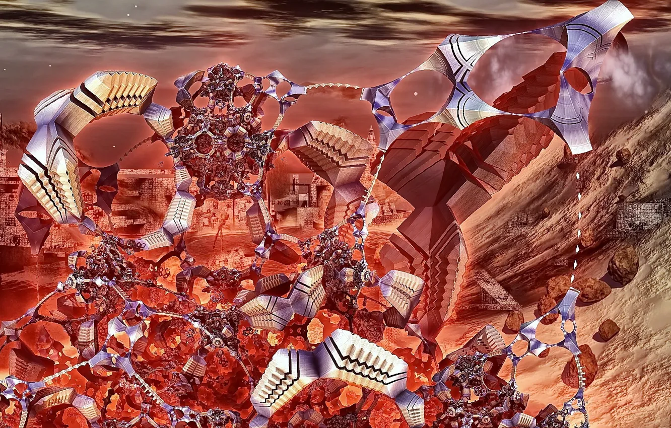 Photo wallpaper abstraction, color, form