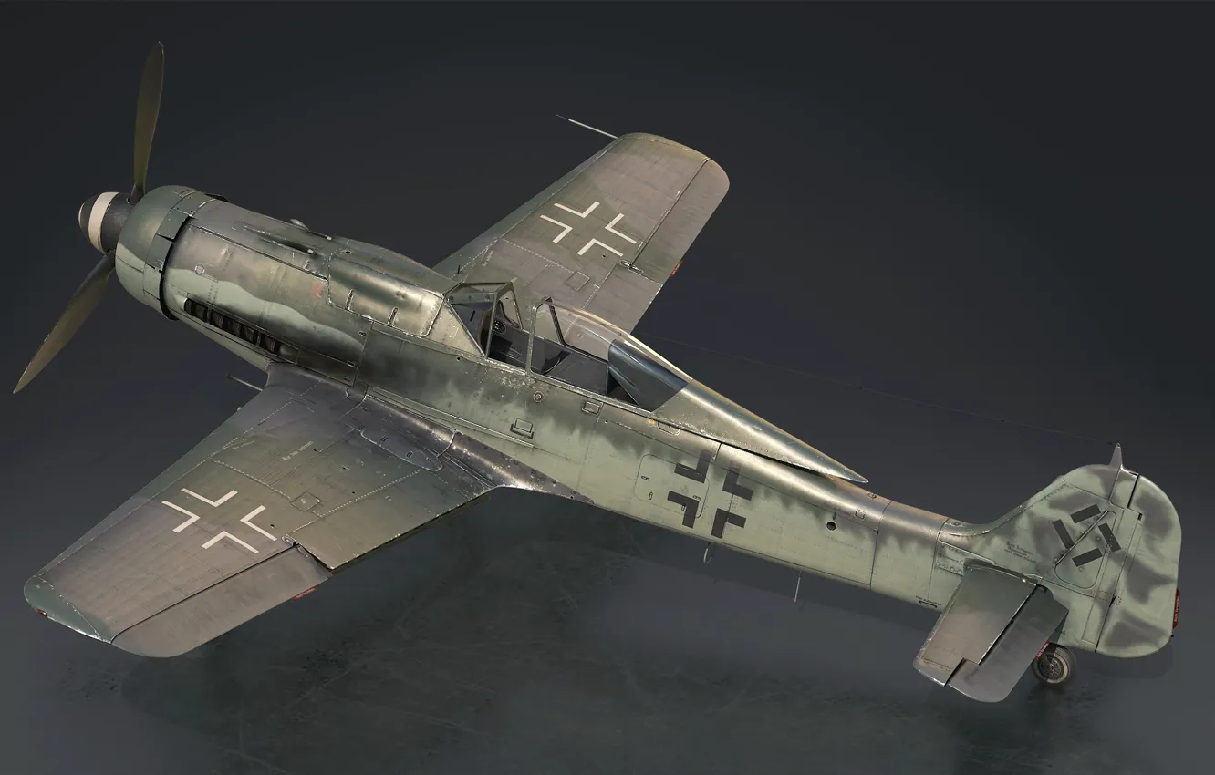 Photo wallpaper Germany, multi-role fighter, Kurt Waldemar Tank, Fw. 190D-9