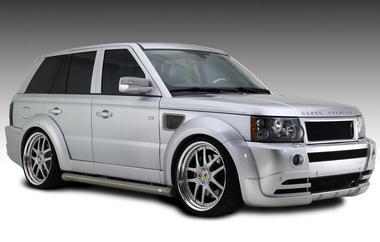 Photo wallpaper sport, silver, Land Rover, Sport, Rover, land Rover, range Rover, Range