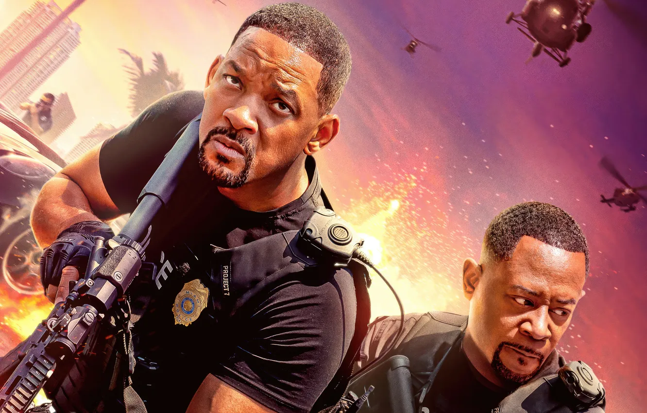 Photo wallpaper film, bad boys, ride or die