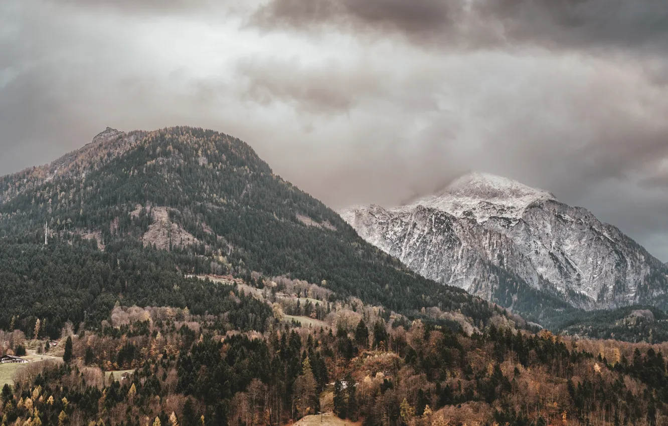 Photo wallpaper nature, Mountains, Alps