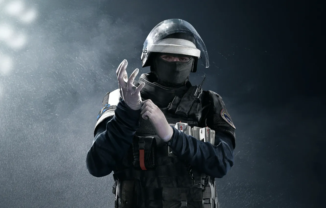 Photo wallpaper game, soldier, Rainbow Six, Doc, Tom Clancy's Rainbow Six Siege, Rainbow Six Siege, GIGN