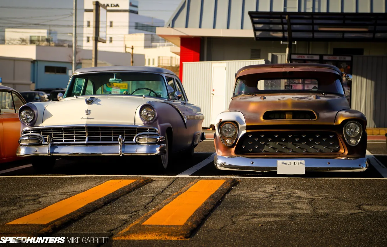 Photo wallpaper Cars, Lowrider, Custom, Old cars