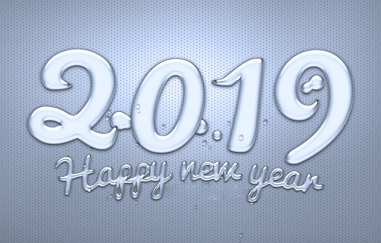 Photo wallpaper New year, New Year, 2019