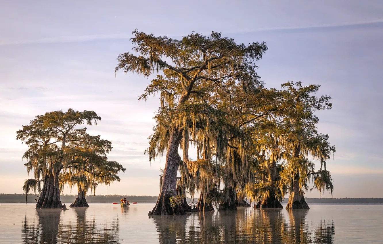 Photo wallpaper United States, Louisiana, Parish Governing Authority District 4, Morning Exercise